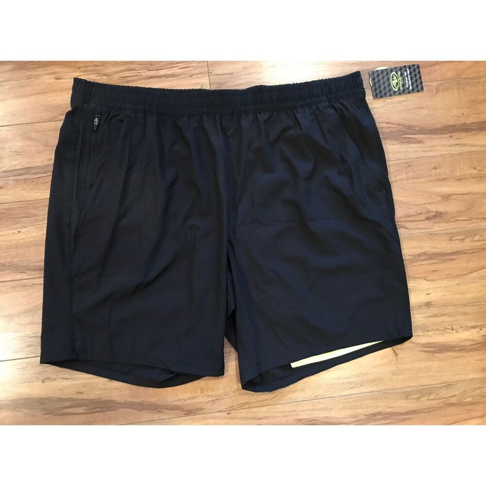 Men's 2XL Shorts Athletic Works 2-in-1 Workout with Built-In Pocket Liner
